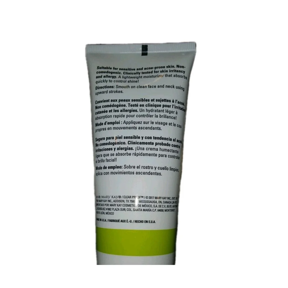 Mary Kay Clearproof Oil-Free Moisturizer for Acne-Prone Skin Brand New